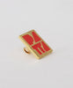 Patta Block Logo Pin (Gold/Poinciana)
