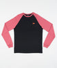 Patta Got Love Raglan Longleeve (Black/Slate Rose)